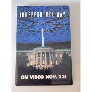 Independence Day Movie Promo Pin Button